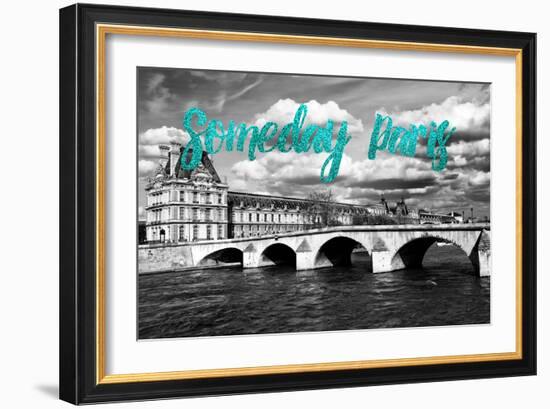 Paris Fashion Series - Someday Paris - The Louvre III-Philippe Hugonnard-Framed Photographic Print