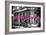 Paris Fashion Series - Weekend in Paris - Parisian Bar II-Philippe Hugonnard-Framed Photographic Print