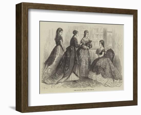 Paris Fashions for April-null-Framed Giclee Print