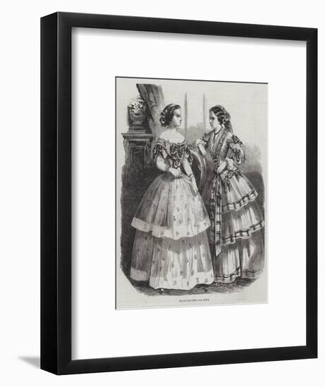 Paris Fashions for June-null-Framed Giclee Print