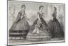 Paris Fashions for May-Frederic Theodore Lix-Mounted Giclee Print