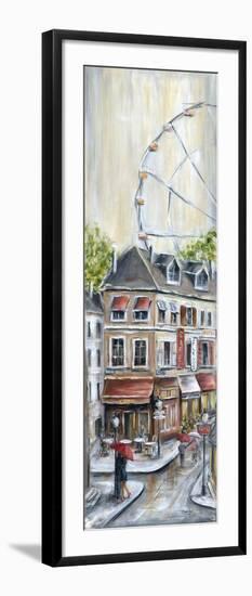 Paris Ferris Wheel-Marilyn Dunlap-Framed Art Print