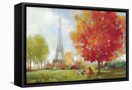 Paris Field-Allison Pearce-Framed Stretched Canvas