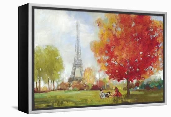 Paris Field-Allison Pearce-Framed Stretched Canvas