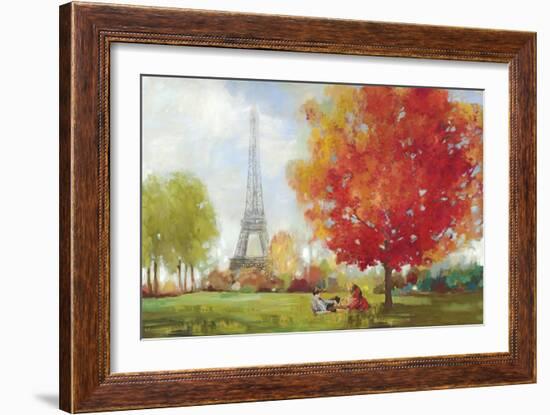 Paris Field-Allison Pearce-Framed Art Print