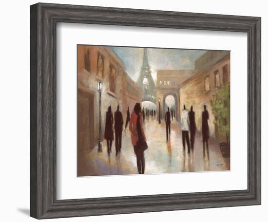 Paris Figures-Marc Taylor-Framed Art Print