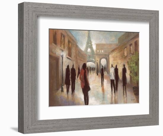 Paris Figures-Marc Taylor-Framed Art Print