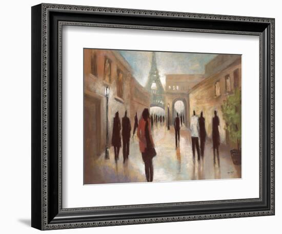 Paris Figures-Marc Taylor-Framed Art Print