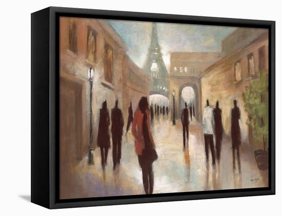 Paris Figures-Marc Taylor-Framed Stretched Canvas