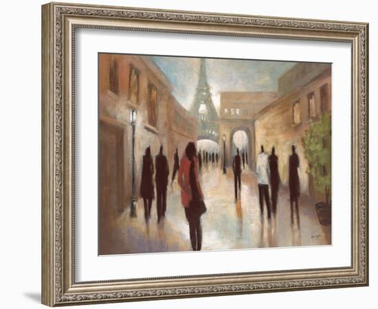 Paris Figures-Marc Taylor-Framed Art Print