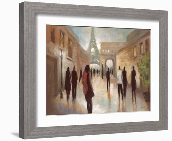 Paris Figures-Marc Taylor-Framed Art Print