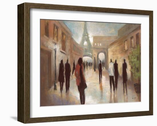 Paris Figures-Marc Taylor-Framed Art Print