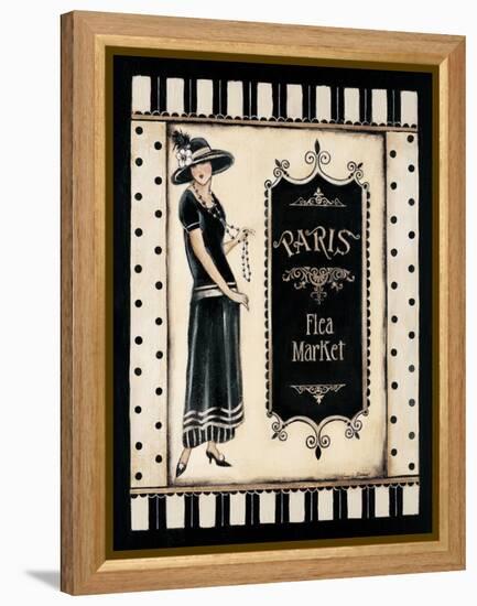 Paris Flea Market-Kimberly Poloson-Framed Stretched Canvas