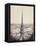 Paris, Flèche de Notre-Dame, en plomb et cuivre martelé, Viollet le Duc-Charles Marville-Framed Premier Image Canvas