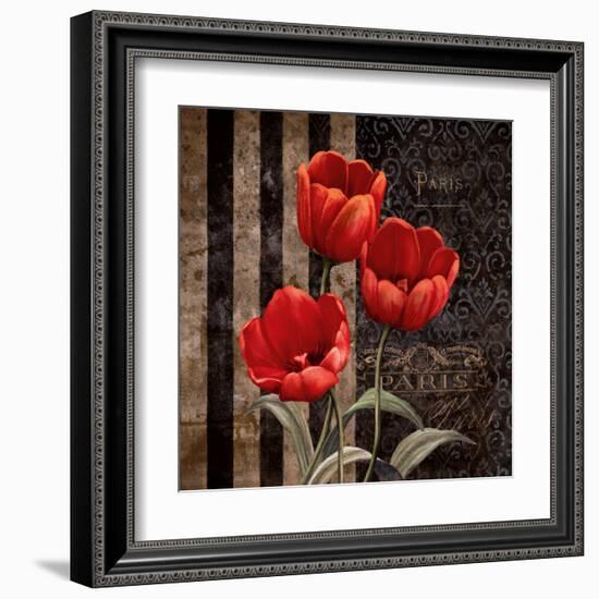 Paris Fleurs I-Conrad Knutsen-Framed Art Print