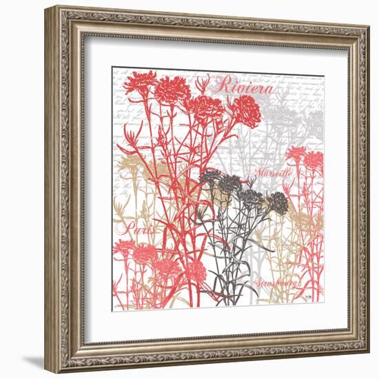 Paris Floral-Bee Sturgis-Framed Art Print