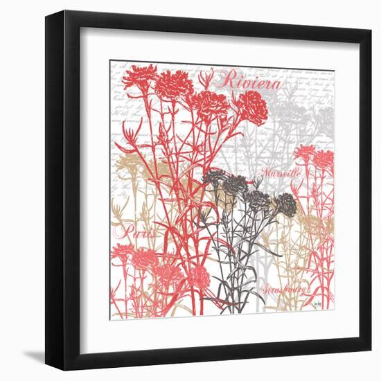 Paris Floral-Bee Sturgis-Framed Art Print