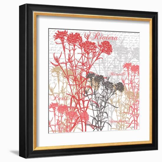 Paris Floral-Bee Sturgis-Framed Art Print