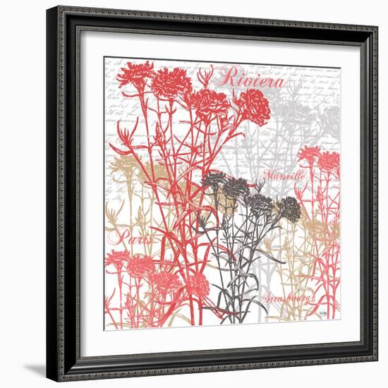 Paris Floral-Bee Sturgis-Framed Art Print