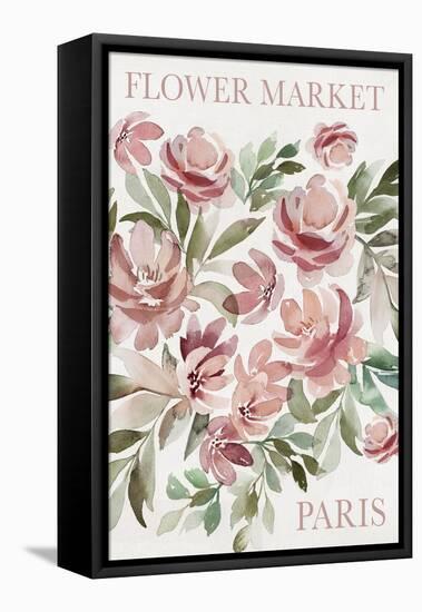 Paris Flower Market-Kristen Brockmon-Framed Stretched Canvas