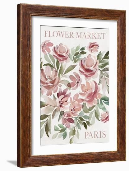 Paris Flower Market-Kristen Brockmon-Framed Art Print