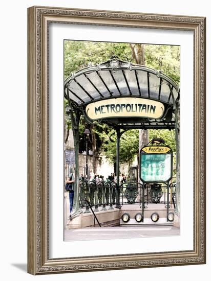 Paris Focus - Abbesses Metro-Philippe Hugonnard-Framed Photographic Print