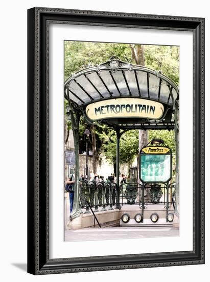 Paris Focus - Abbesses Metro-Philippe Hugonnard-Framed Photographic Print