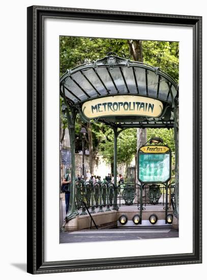 Paris Focus - Abbesses Metro-Philippe Hugonnard-Framed Photographic Print