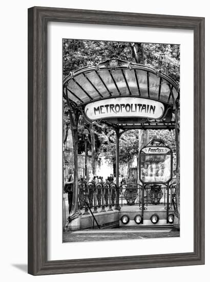 Paris Focus - Abbesses Metro-Philippe Hugonnard-Framed Photographic Print