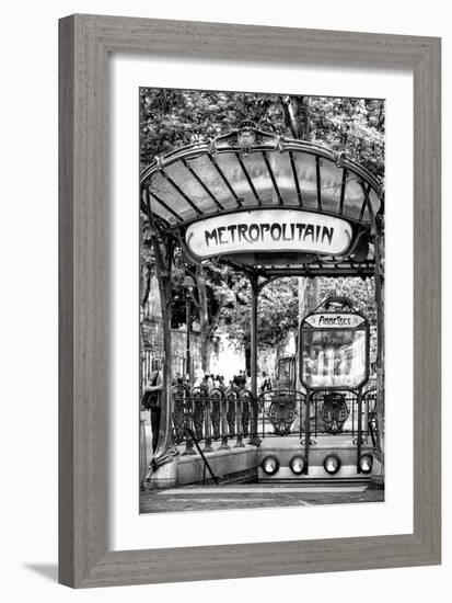 Paris Focus - Abbesses Metro-Philippe Hugonnard-Framed Photographic Print