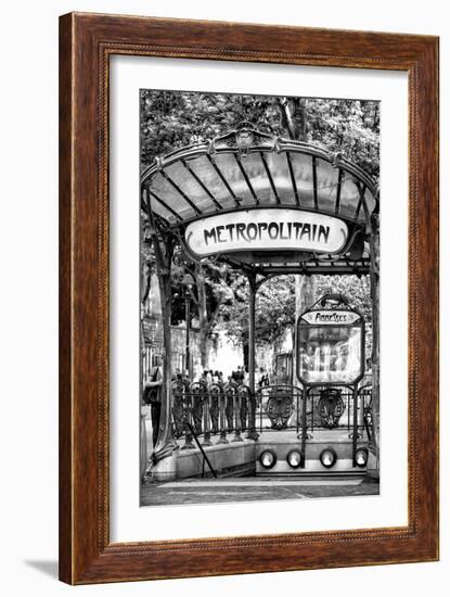 Paris Focus - Abbesses Metro-Philippe Hugonnard-Framed Photographic Print