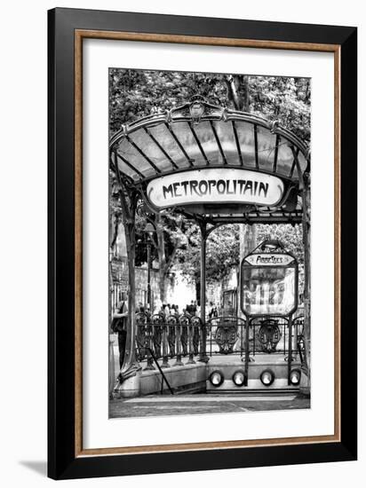 Paris Focus - Abbesses Metro-Philippe Hugonnard-Framed Photographic Print