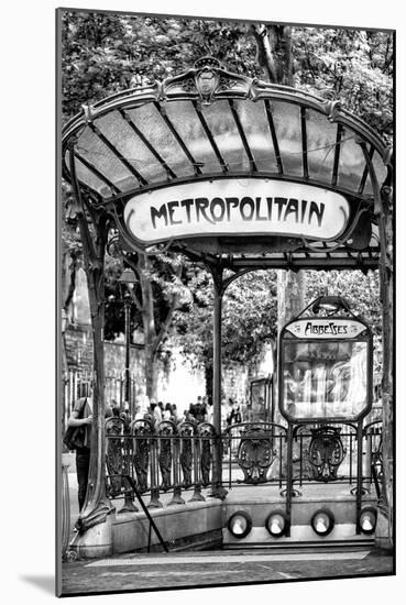 Paris Focus - Abbesses Metro-Philippe Hugonnard-Mounted Photographic Print