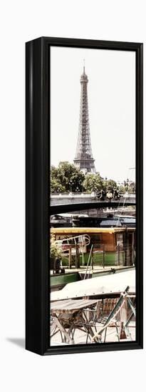 Paris Focus - Barge Ride-Philippe Hugonnard-Framed Premier Image Canvas