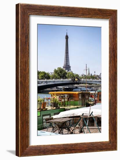 Paris Focus - Barge Ride-Philippe Hugonnard-Framed Photographic Print