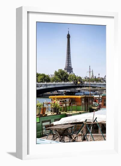 Paris Focus - Barge Ride-Philippe Hugonnard-Framed Photographic Print