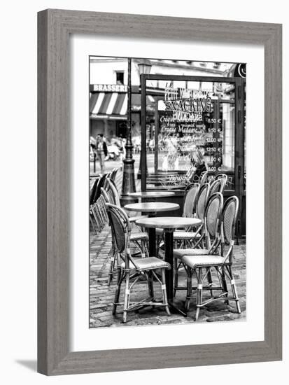 Paris Focus - Brasserie Montmartre-Philippe Hugonnard-Framed Photographic Print