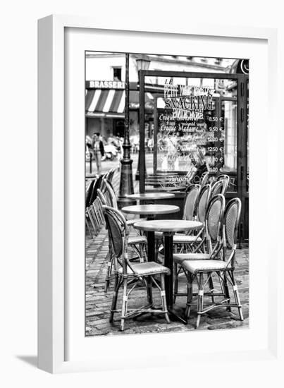 Paris Focus - Brasserie Montmartre-Philippe Hugonnard-Framed Photographic Print