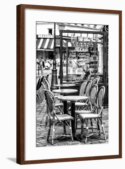 Paris Focus - Brasserie Montmartre-Philippe Hugonnard-Framed Photographic Print