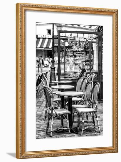 Paris Focus - Brasserie Montmartre-Philippe Hugonnard-Framed Photographic Print