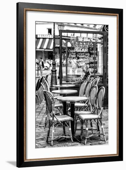 Paris Focus - Brasserie Montmartre-Philippe Hugonnard-Framed Photographic Print