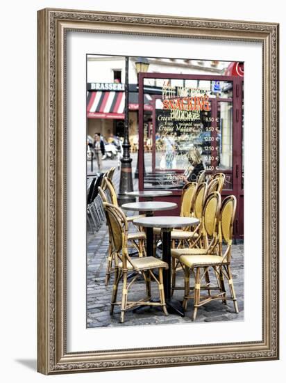 Paris Focus - Brasserie Montmartre-Philippe Hugonnard-Framed Photographic Print