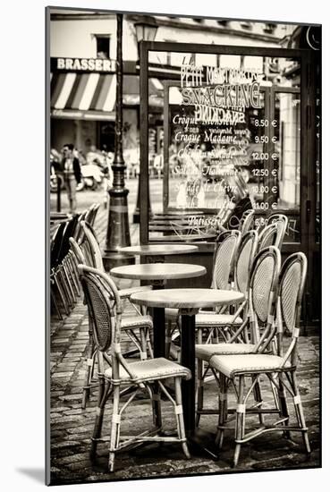 Paris Focus - Brasserie Montmartre-Philippe Hugonnard-Mounted Photographic Print