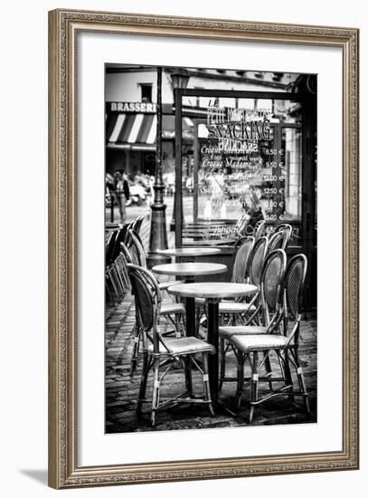 Paris Focus - Brasserie Montmartre-Philippe Hugonnard-Framed Premium Photographic Print