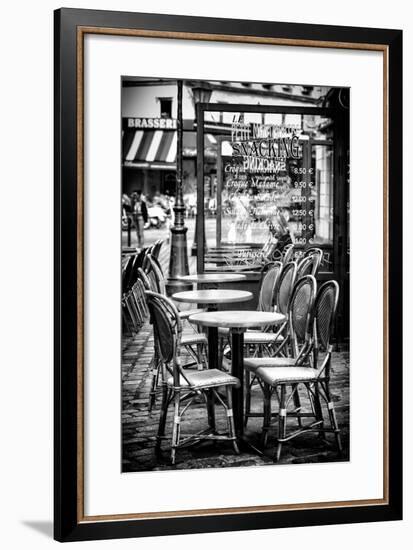 Paris Focus - Brasserie Montmartre-Philippe Hugonnard-Framed Premium Photographic Print