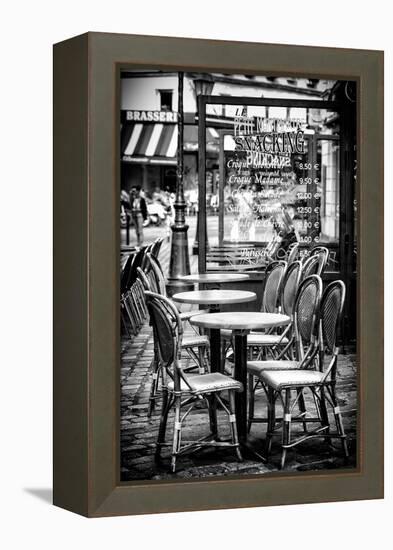 Paris Focus - Brasserie Montmartre-Philippe Hugonnard-Framed Premier Image Canvas