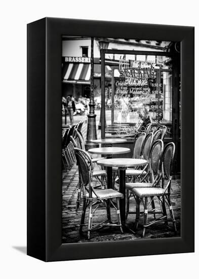 Paris Focus - Brasserie Montmartre-Philippe Hugonnard-Framed Premier Image Canvas