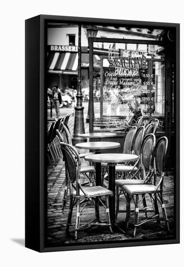 Paris Focus - Brasserie Montmartre-Philippe Hugonnard-Framed Premier Image Canvas