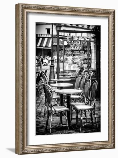 Paris Focus - Brasserie Montmartre-Philippe Hugonnard-Framed Photographic Print