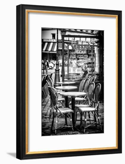 Paris Focus - Brasserie Montmartre-Philippe Hugonnard-Framed Photographic Print